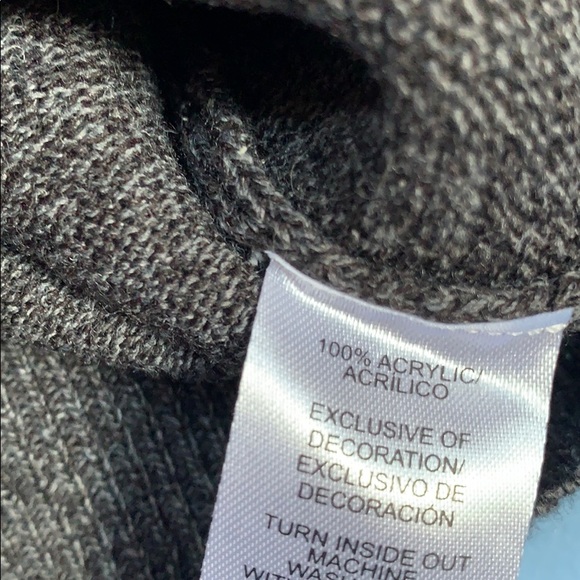 Dockers medium grey acrylic sweater. New! - Picture 5 of 5